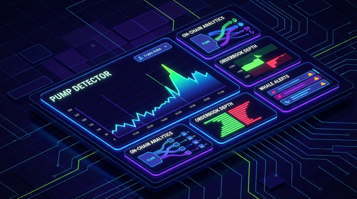 Immédiat Pump détecte les cryptos qui vont exploser en temps réel