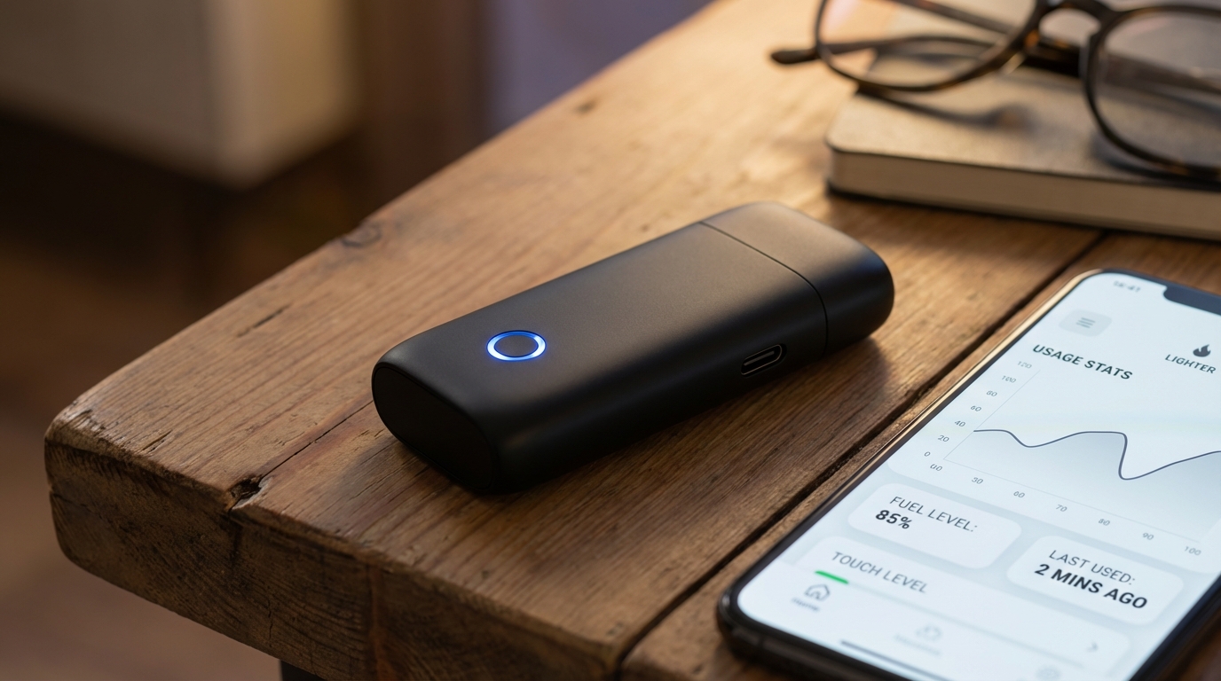 S Lighter, le briquet intelligent connecté pour les fumeurs modernes